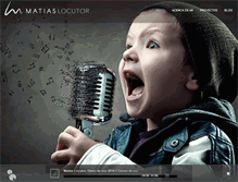 Tablet Screenshot of luismathias.com